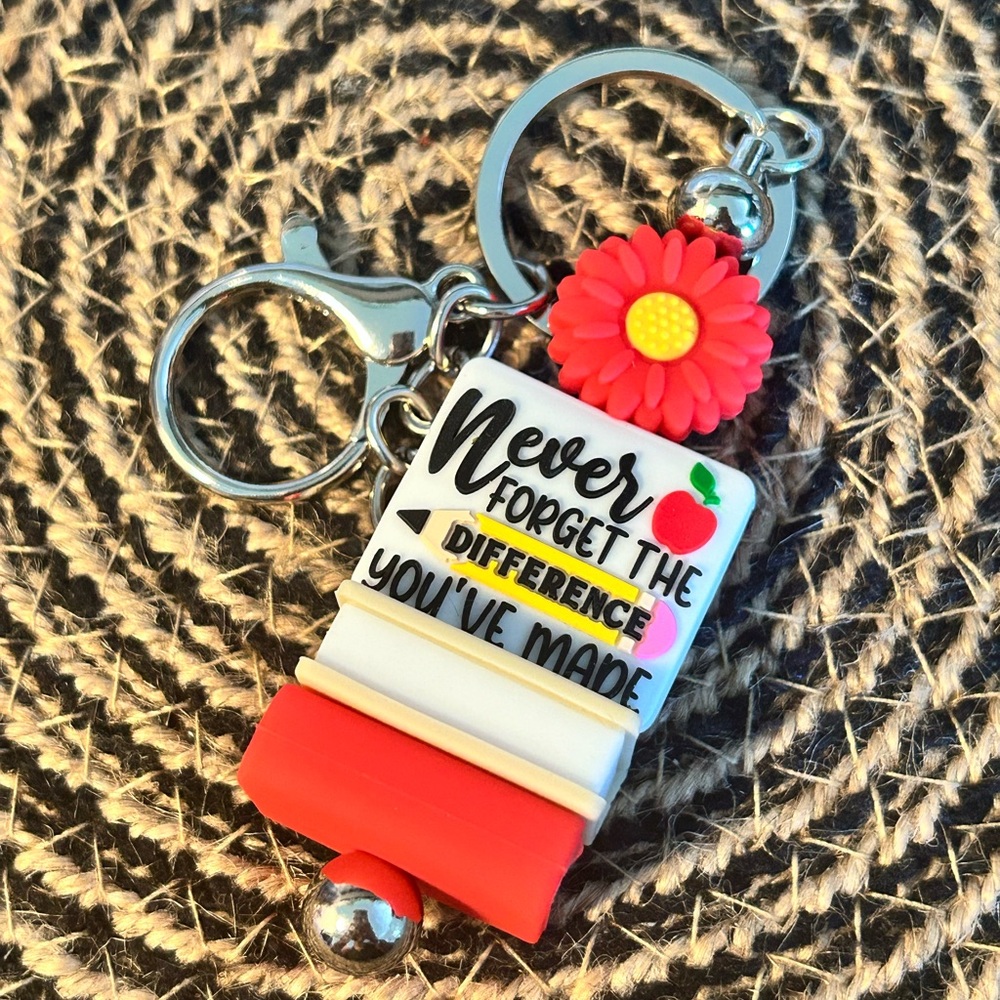 🍎👩‍🏫 Teacher Keychain